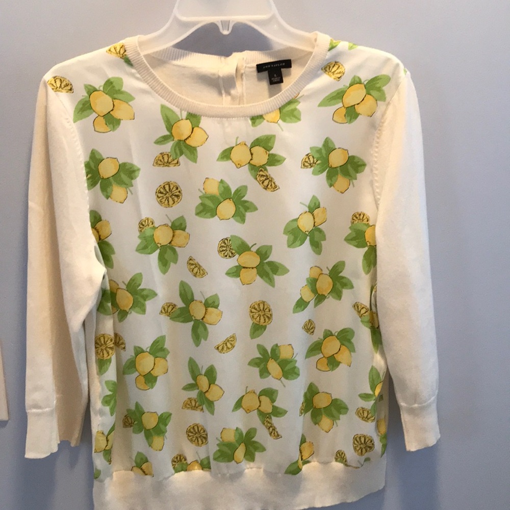 Loft spring “lemon” sweater